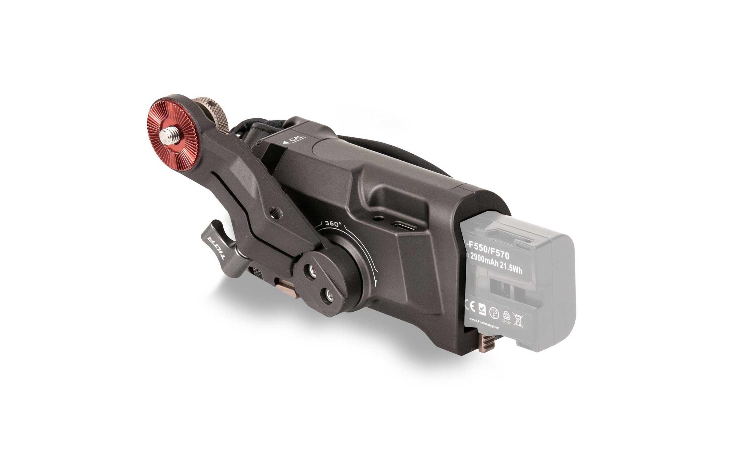 Right Side Advanced Focus Handle Type V - Tilta Gray<br>Wird an der rechten Seite der Tiltaing-Kamerakäfige befestigt
