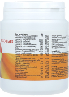 Plantina Essentials Multi Tabletten 90TB