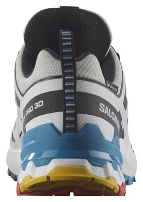 Chaussures de Trail Salomon XA Pro 3D V9 GTX Blanc Multicolore Femme