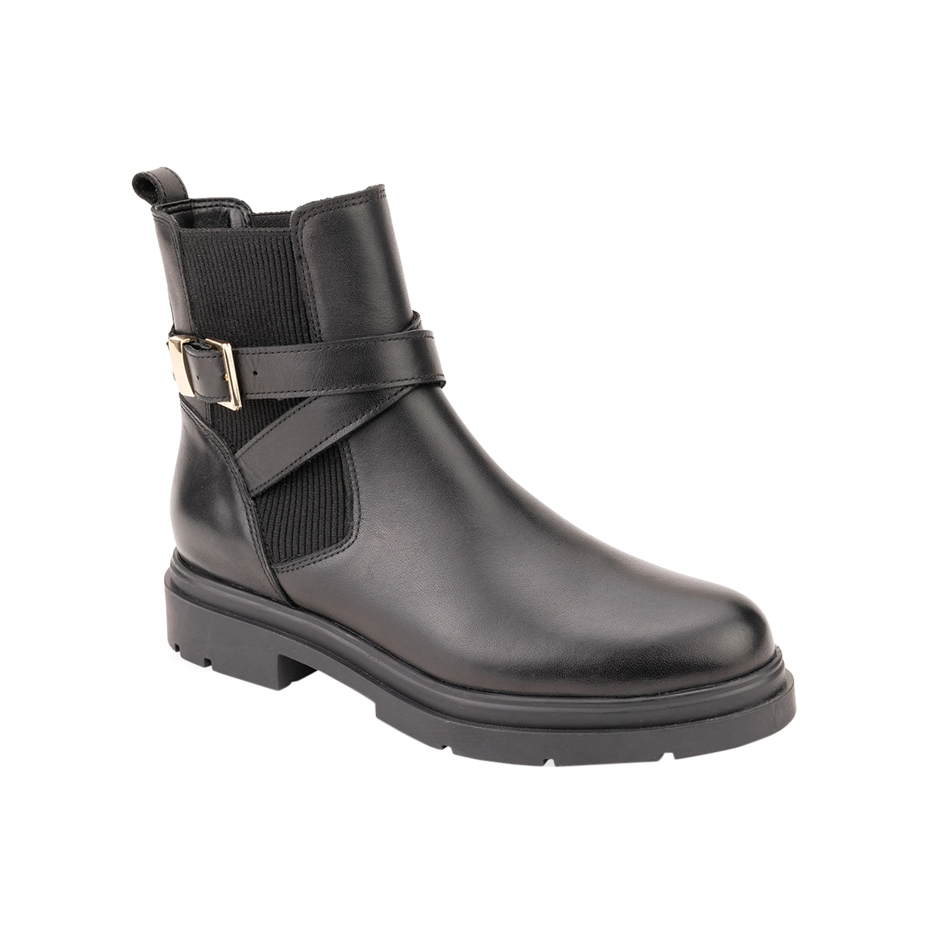 Bottines cuirpar m.belarbi simone | Noir