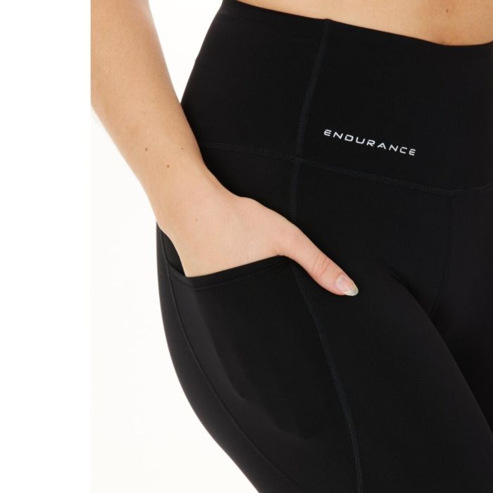 Endurance Dame Korte tights Tathar Short Tights w/pocket Sort