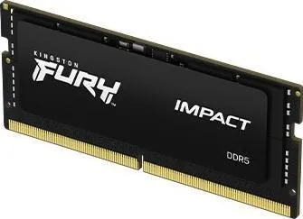 Kingston FURY Impact - DDR5 - sæt - 64 GB: 2 x 32 GB - SO DIMM 262-PIN - 4800 MHz / PC5-38400 - CL38 - 1.1 V - ikke bufferet - on-die ECC