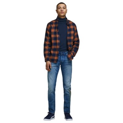 Pull homme Jjeemil Knit Roll Noos JACK JONES