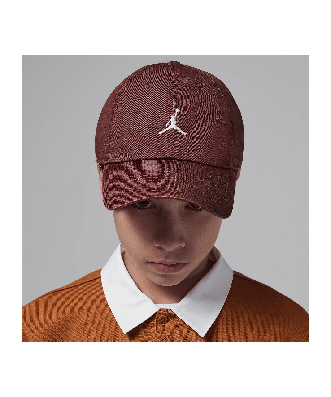 Jordan Club Unstructured Curved-Bill Mütze Rot F231