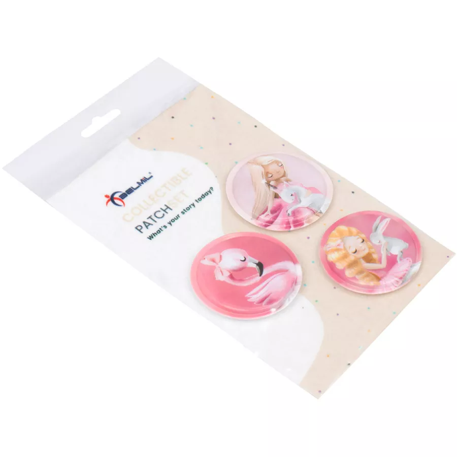 Belmil Patch Belmil Patches mit Klettverschluss Set 3-teilig Ballerina