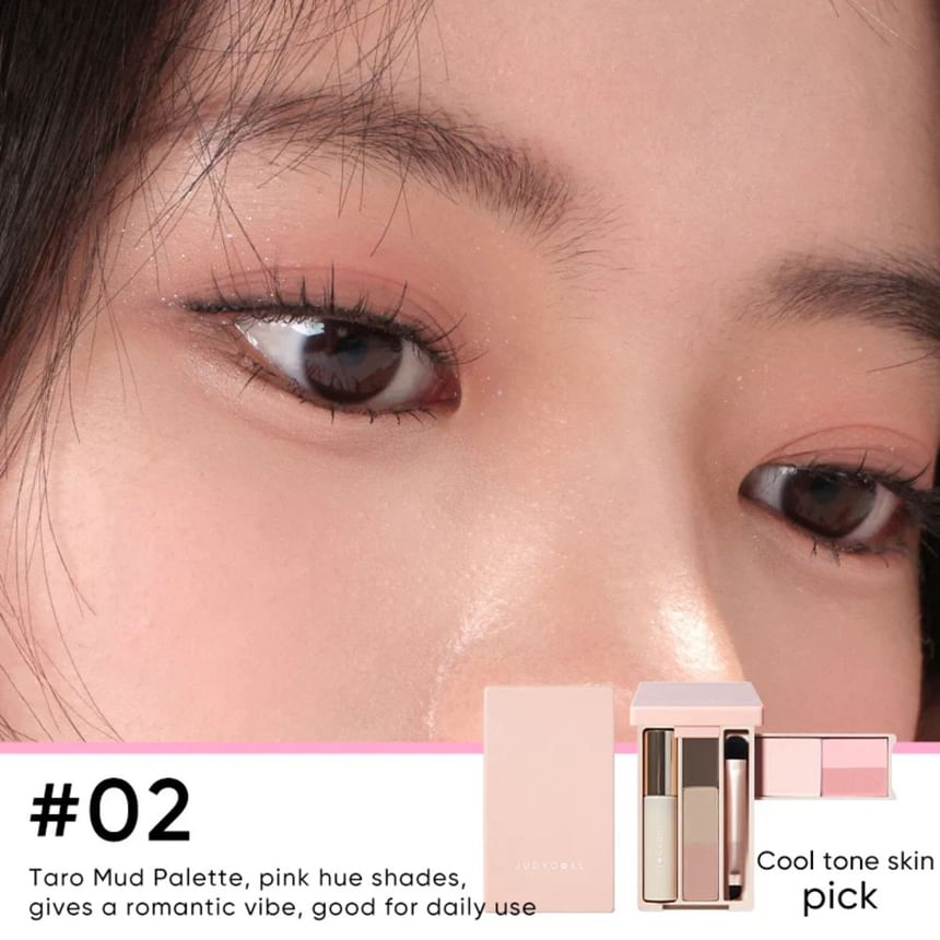 Judydoll - Draagbaar make-uppalet - 2 kleuren