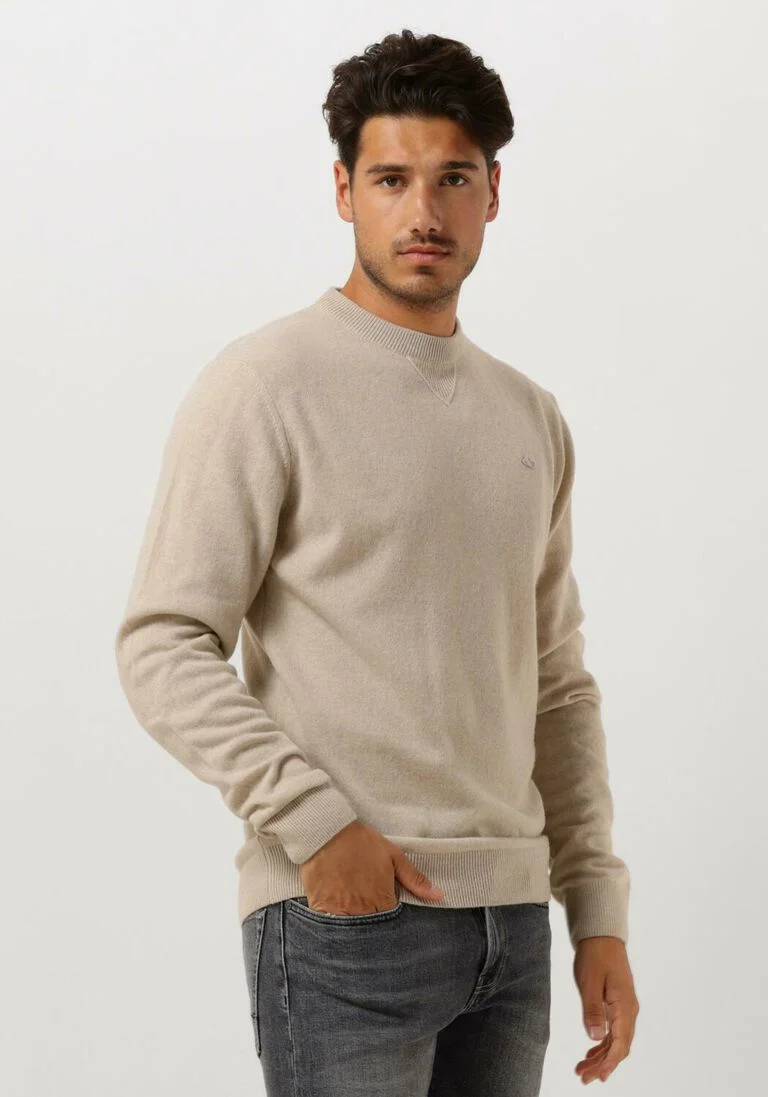 THE GOODPEOPLE beige the goodpeople trui knox