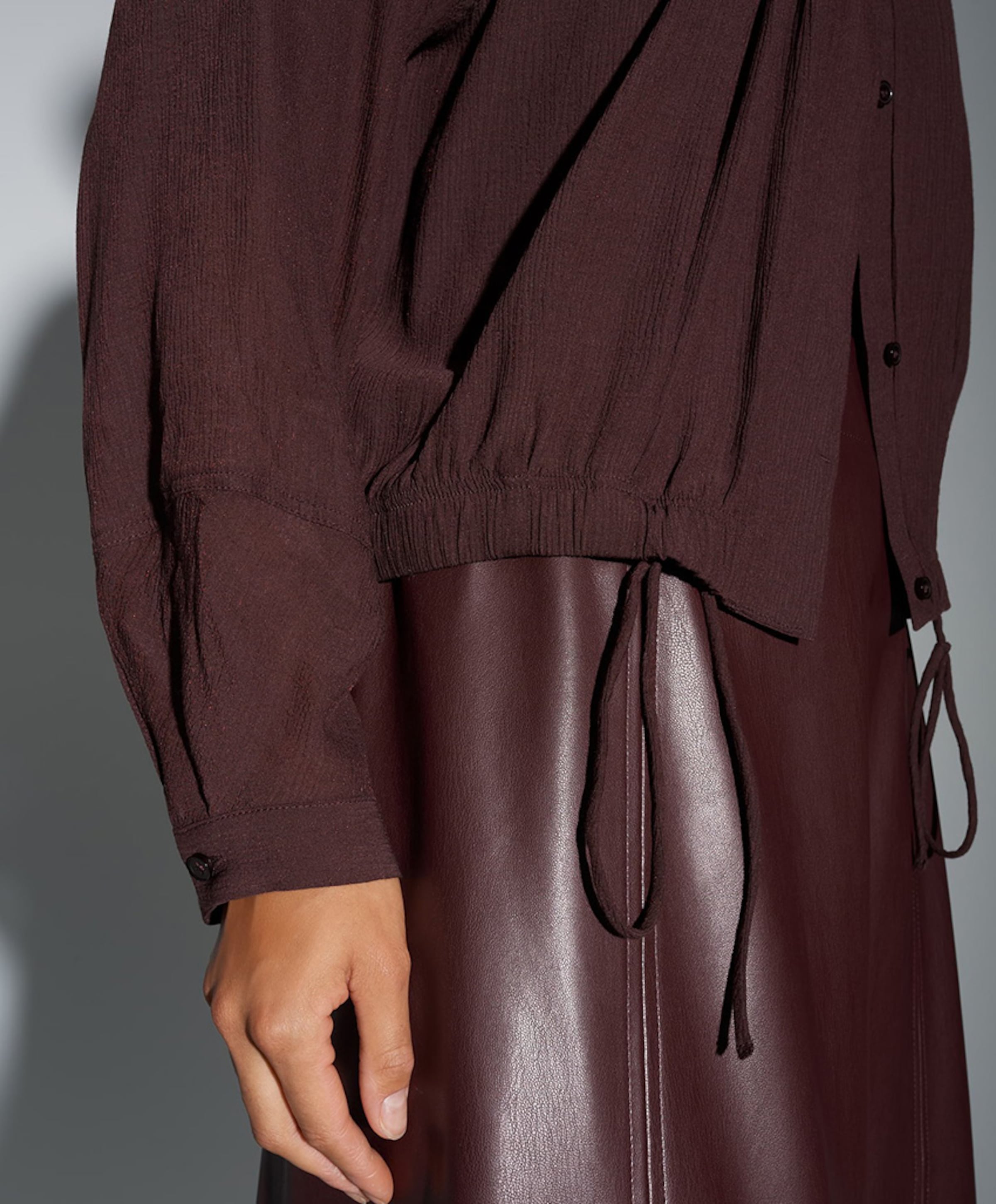 OPUS Dames blouse bordeaux