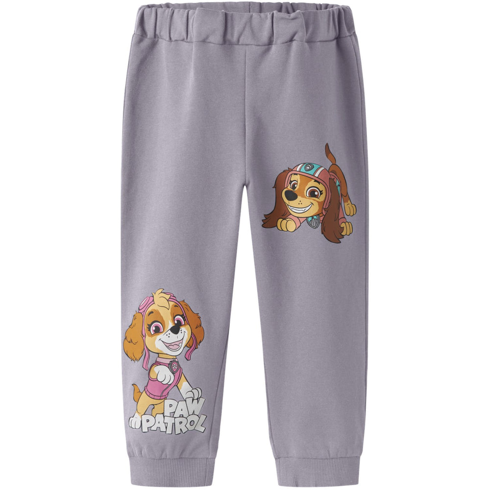 Køb Name It Lavender Gray Nmfjara Paw Nreg Swe Bukser Brug Cplg