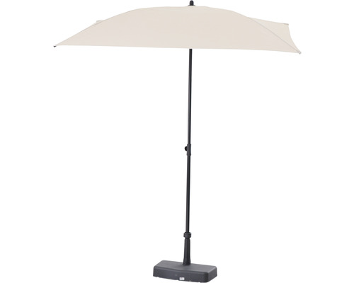Bart balkonparasol Siena Garden antraciet/naturel