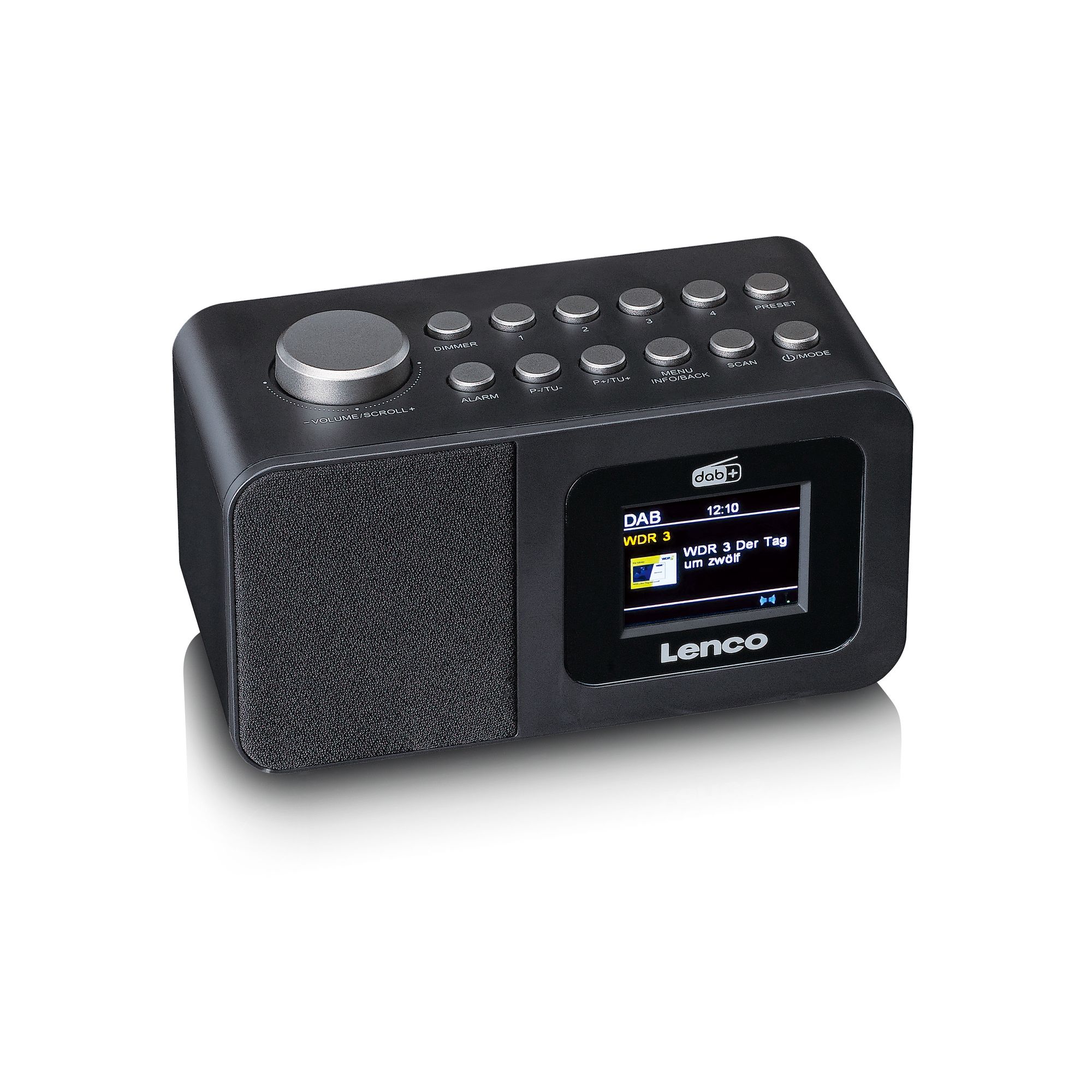Lenco CR-625BK DAB+/FM wekkerradio