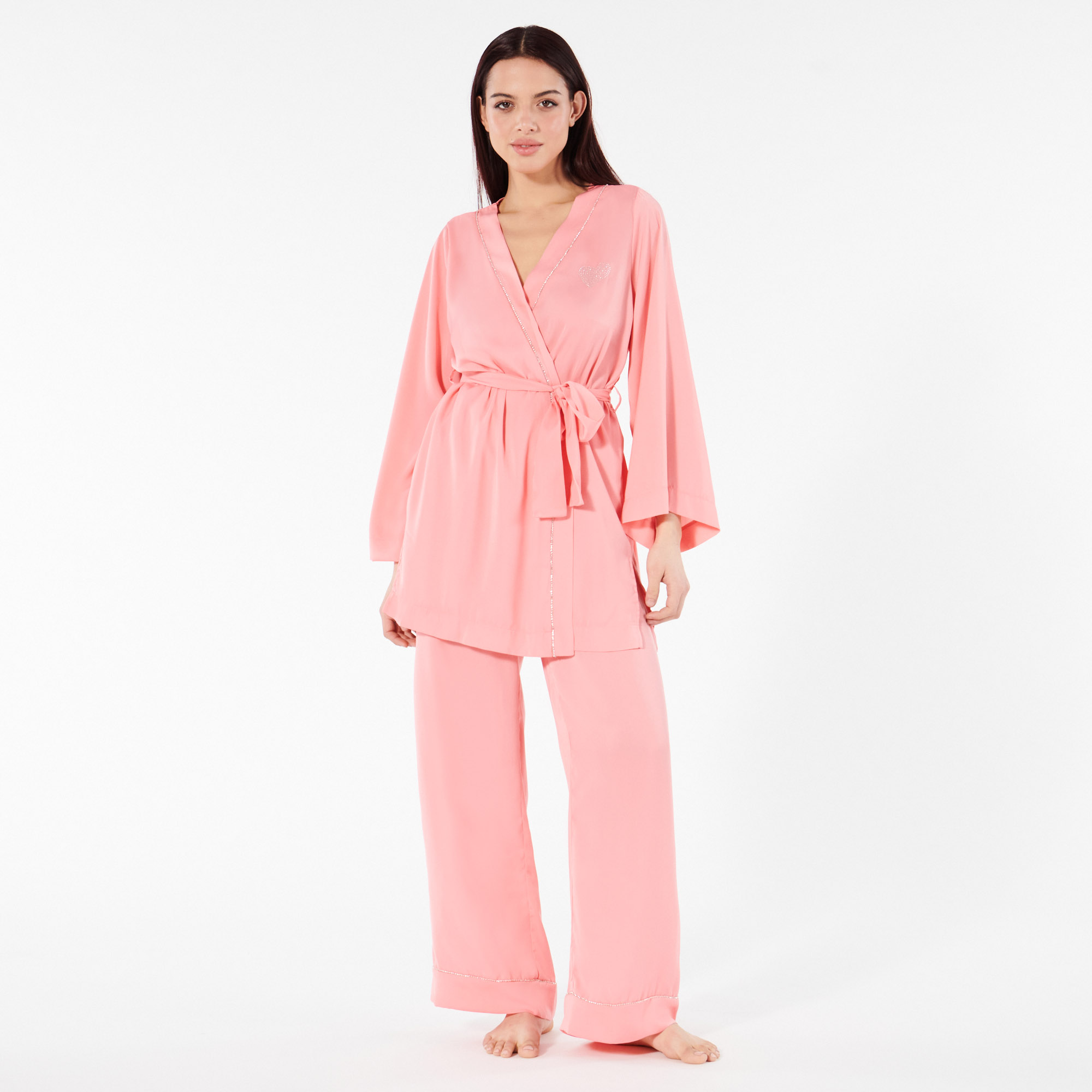 Kimono en satin