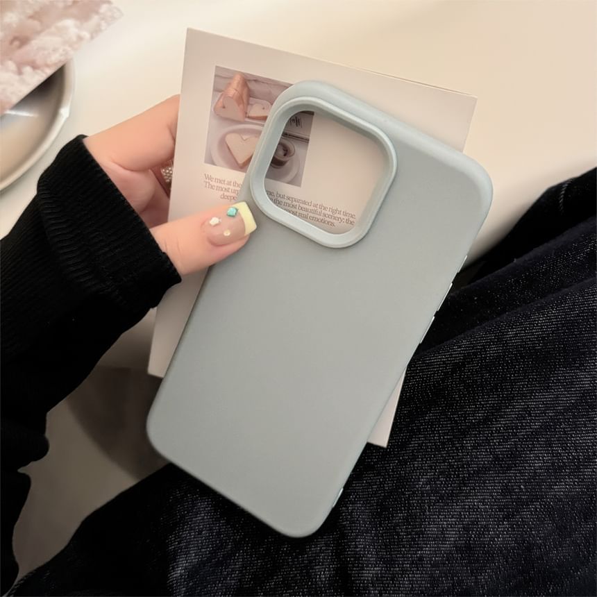 Mobby - Effen telefoonhoesje - iPhone 16 Pro Max / 16 Pro / 16 Plus / 16 / 15 Pro Max / 15 Pro / 15 Plus / 15 / 14 Pro Max / 14 Pro / 14 Plus / 14 / 13 Pro Max / 13 Pro / 13 / 13 Mini