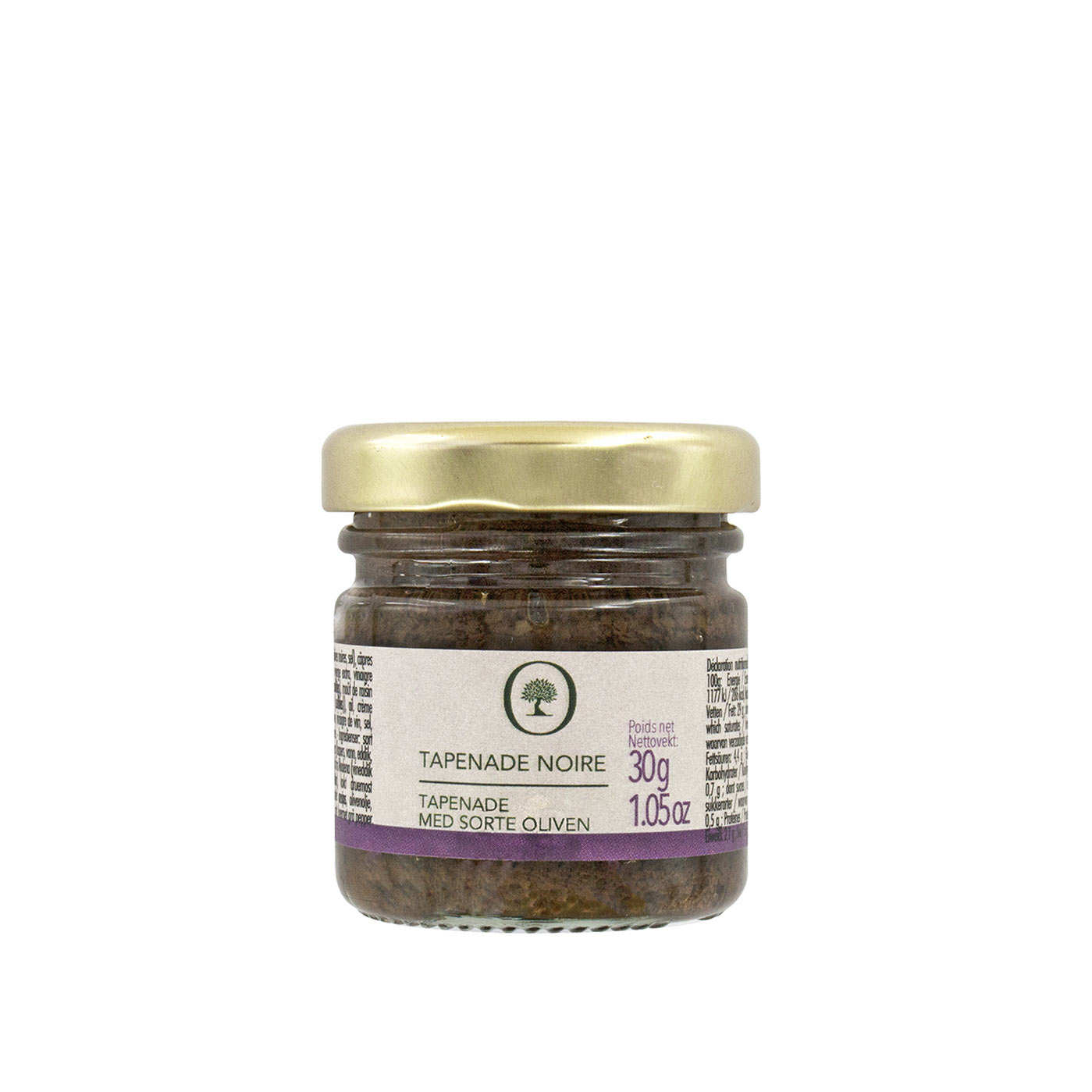 Tapenade d'olives noires - Oliviers & Co