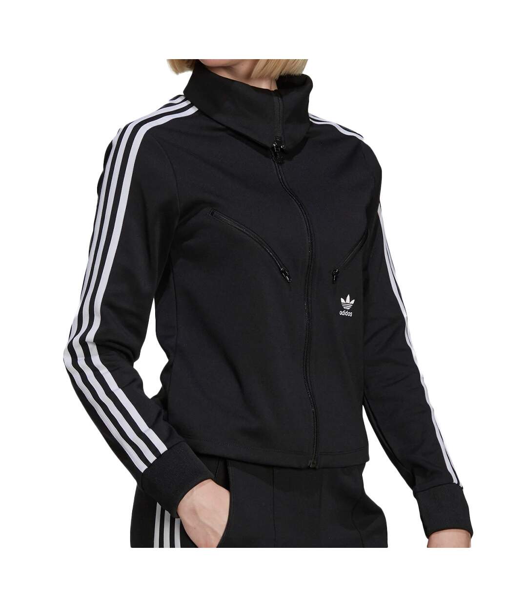 Veste Noire Femme Adidas Track Top