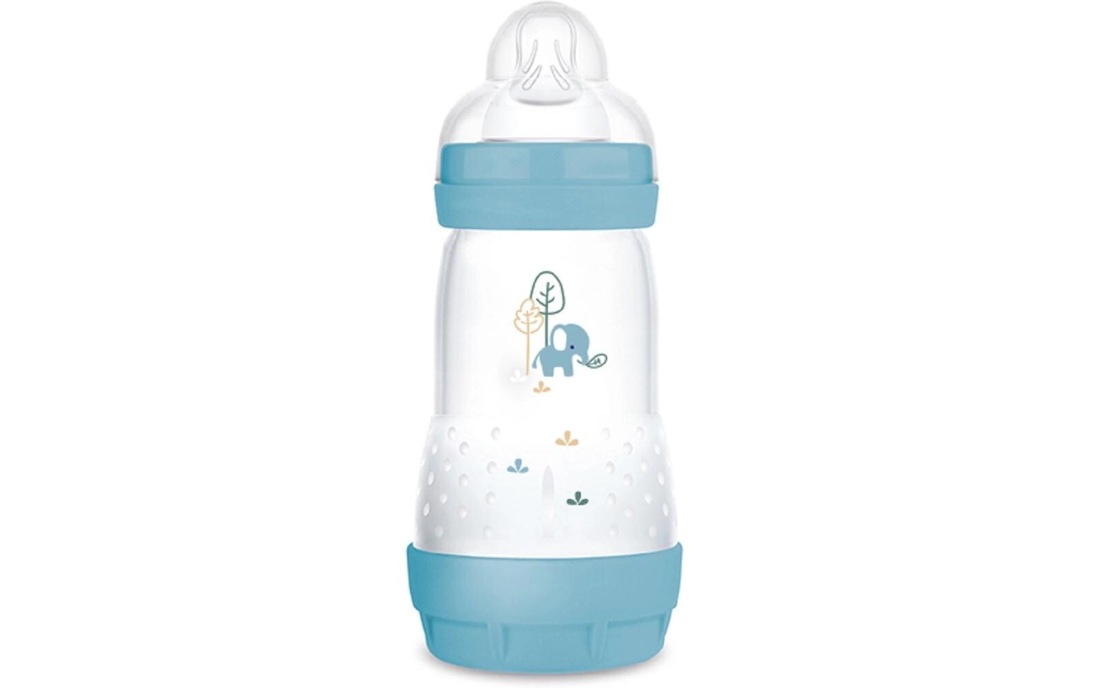 Kunststoffflasche Easy Start Blau 260 mlAnti-Kolik-Flasche für Neugeborene
