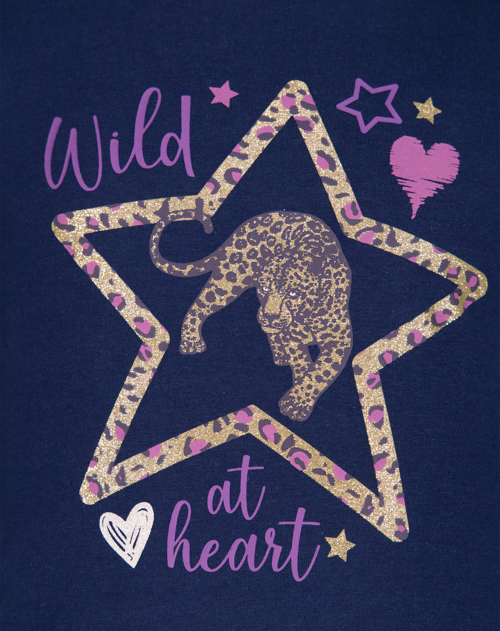Langarmshirt GOOD TIMES - WILD AT HEART in true navy
