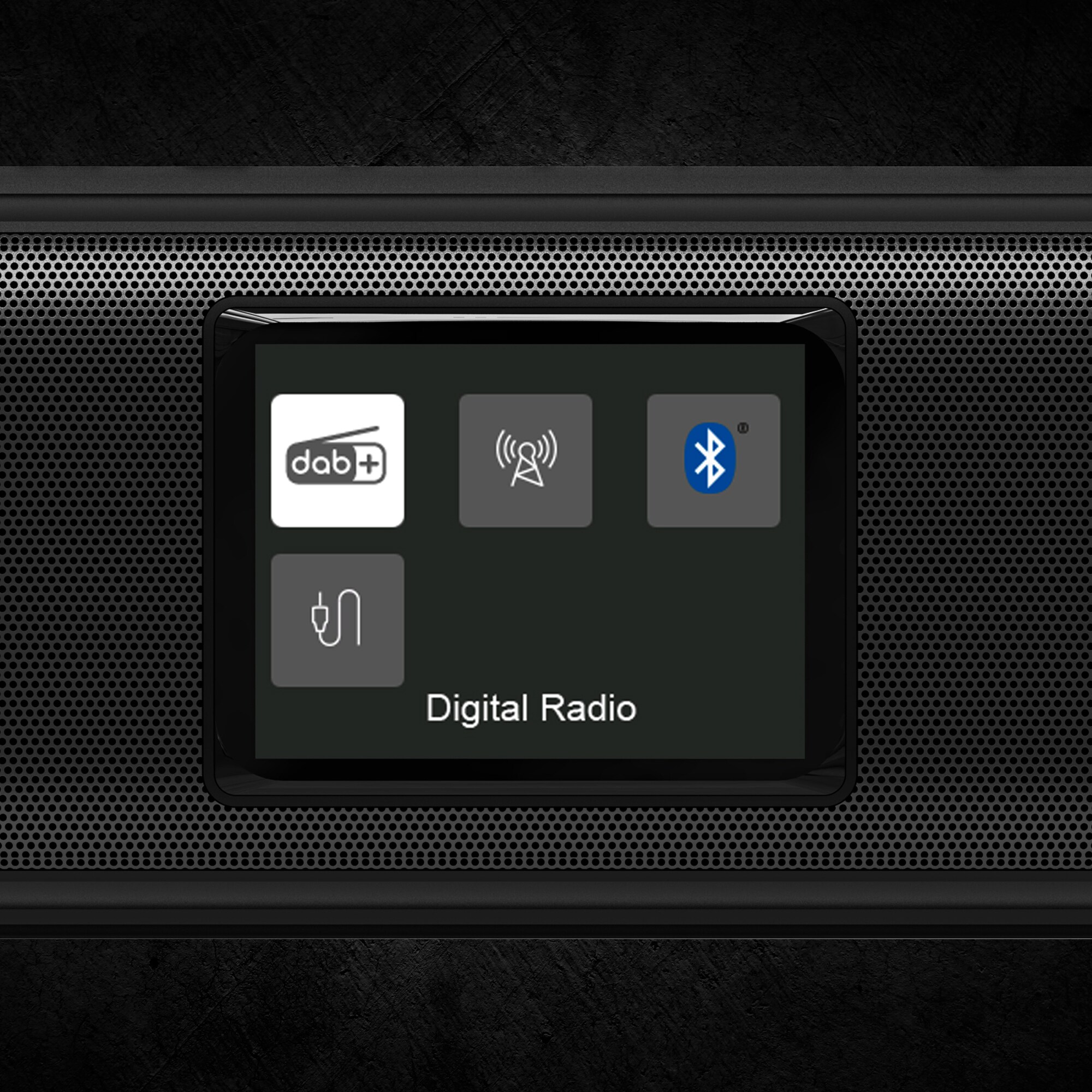 Karcher DAB Go tragbarer Bluetooth Lautsprecher & Digitalradio DAB+, UKW Radio mit 2,4