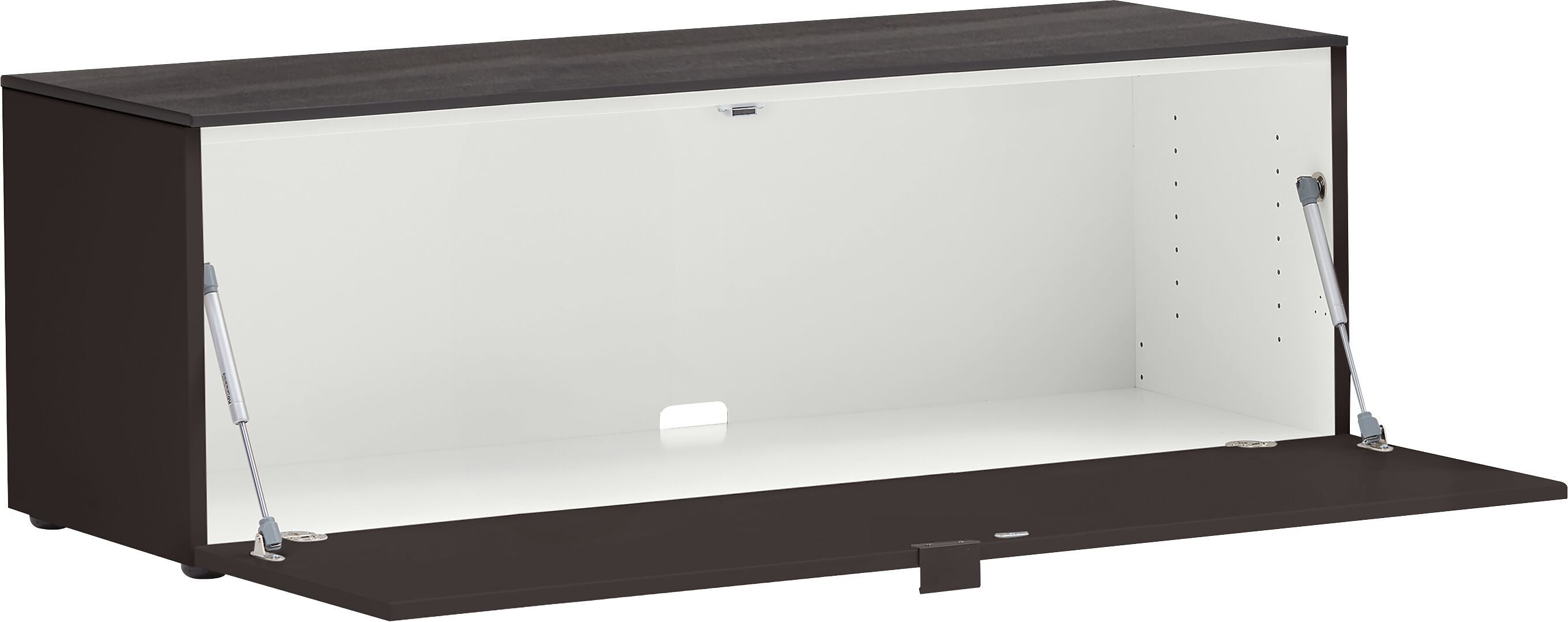TILL Lowboard - Grau / Braun / B: 112.0 cm x T: 40.0 cm x H: 38.4 cm