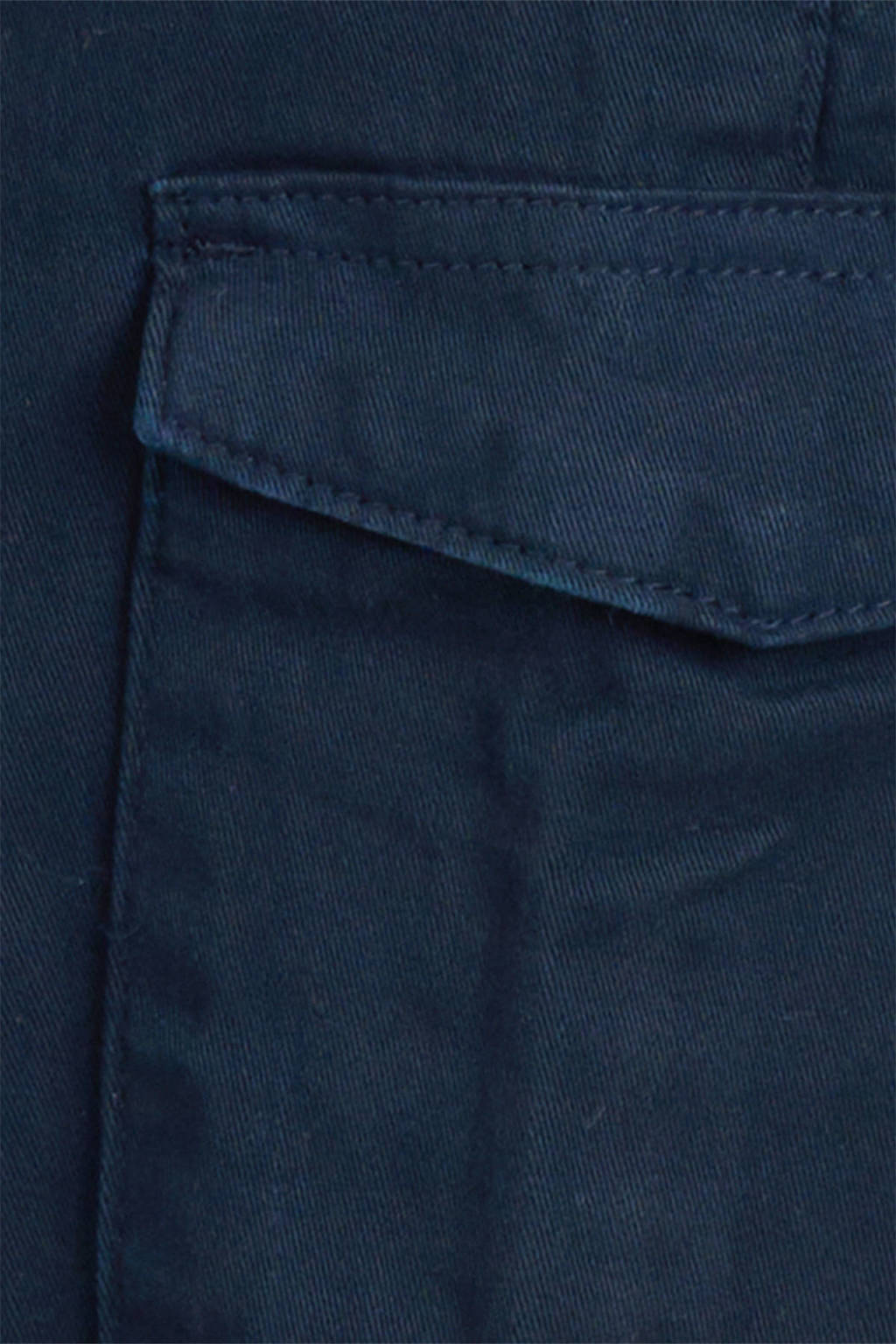 Shoeby regular fit broek donkerblauw