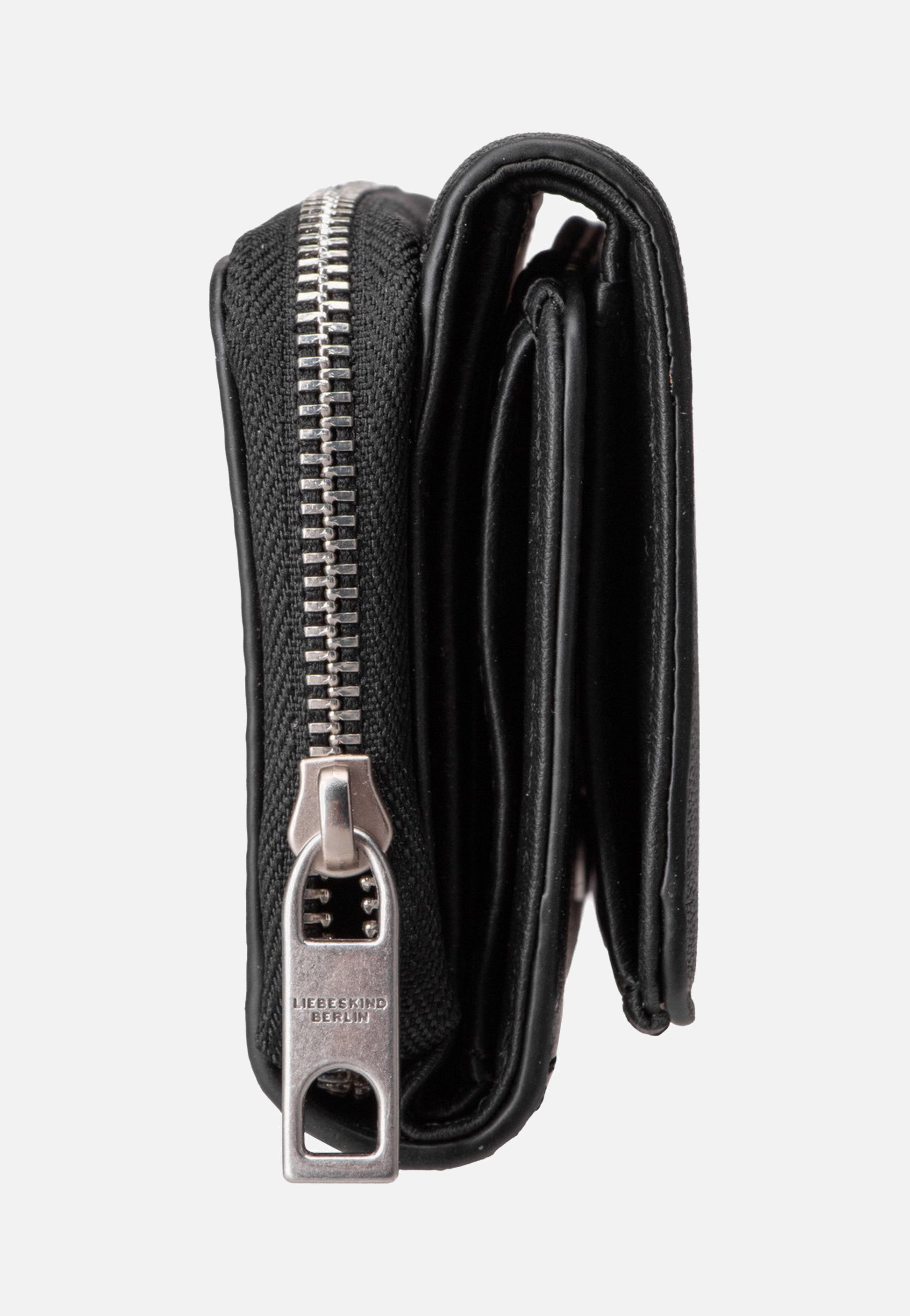 Pablita Wallet M Vintage Goat Black - Portemonnaie