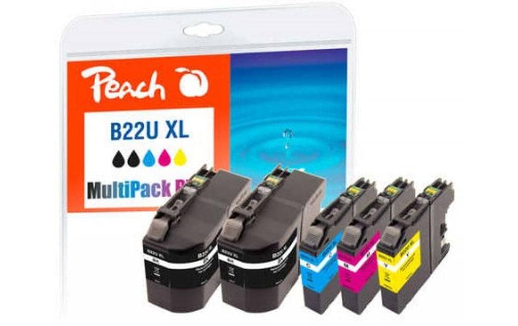Tintenset Brother LC-22UXLTintenset (alle Farben, 2x Schwarz)