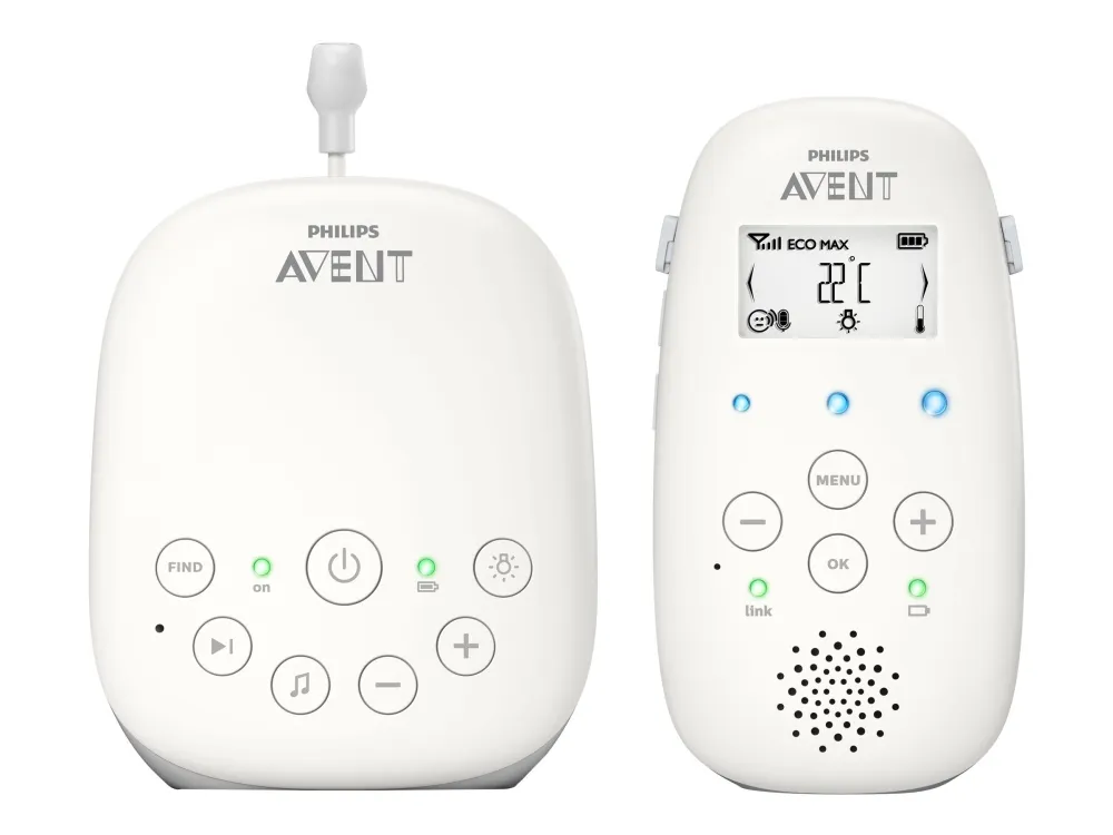 Philips Avent DECT baby monitor SCD713 - Baby overvågningssystem - DECT