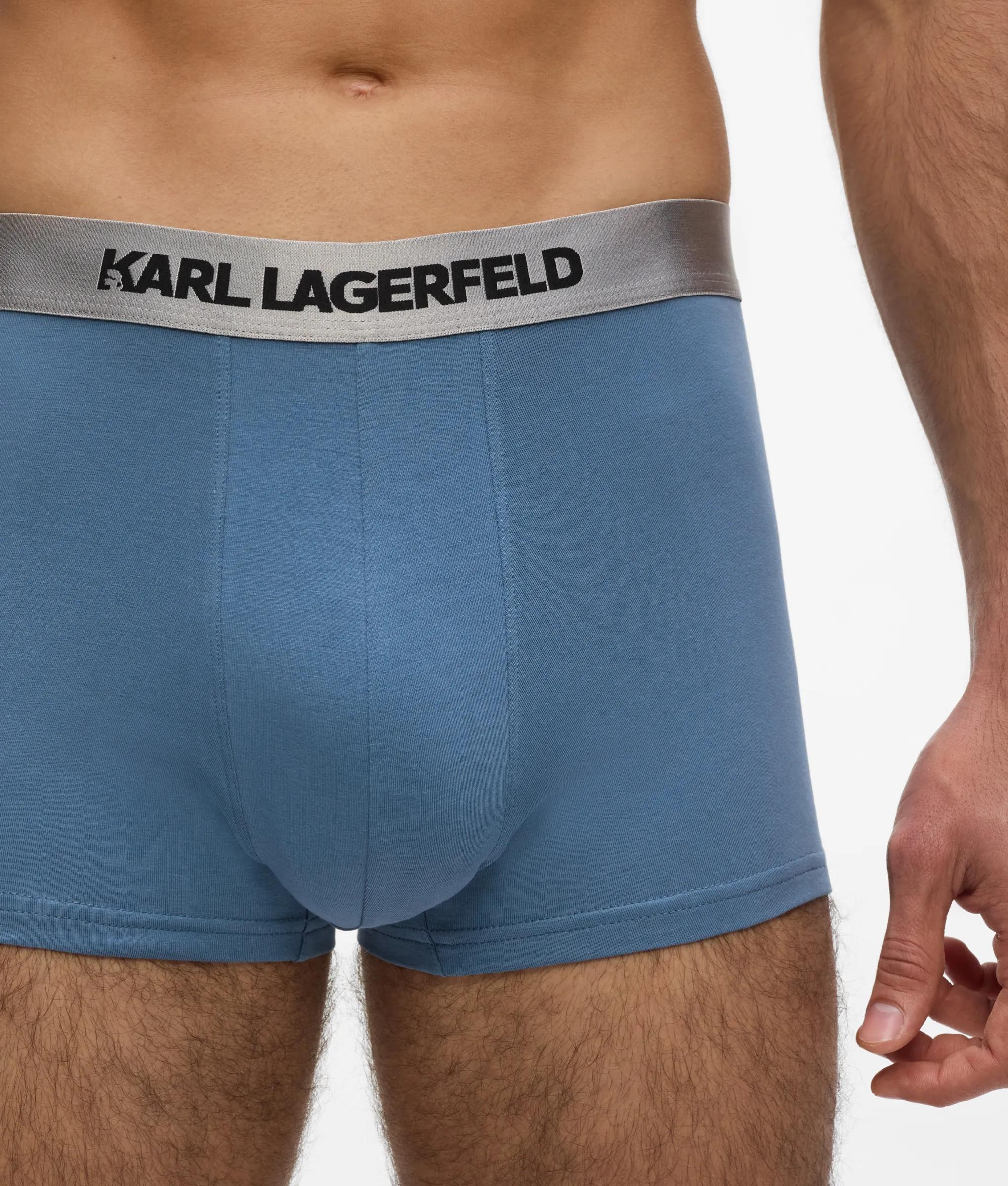 Metallic boxers met logo – 3 stuks
