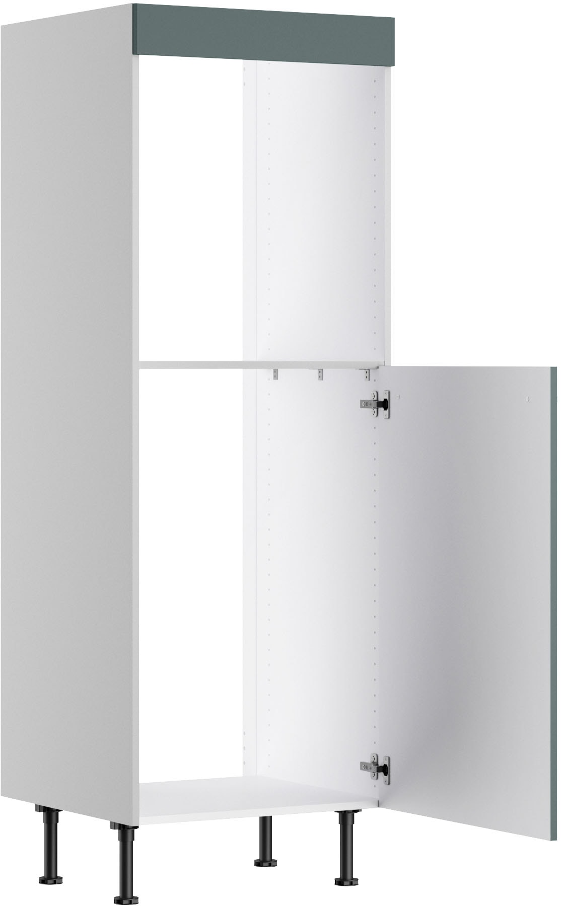 KOCHSTATION Backofen/Kühlumbauschrank »KS-Bern2« Breite 60 cm, Höhe 176,6 cm, 1 Tür für integrierten Kühlschrank
