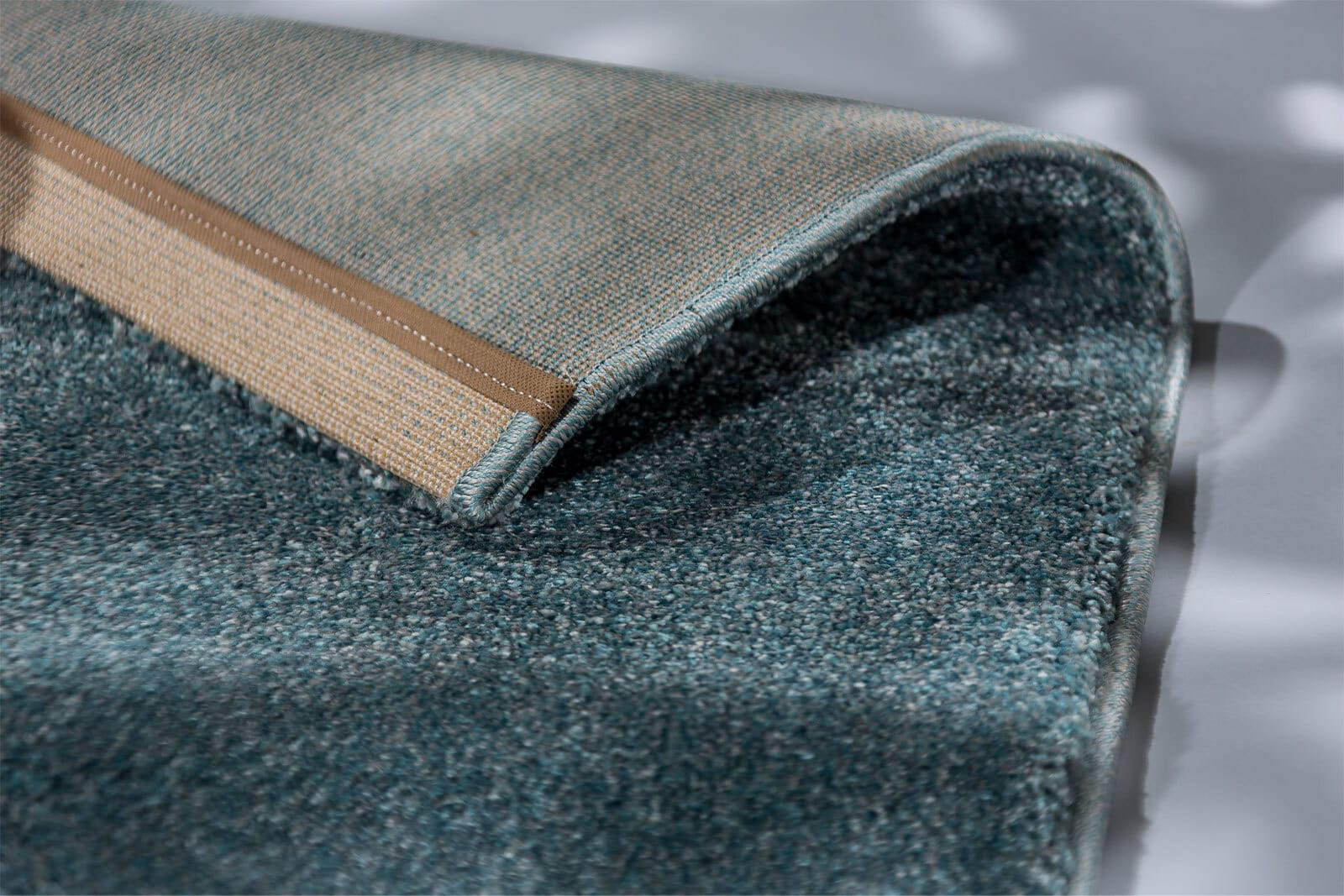 SCHÖNER WOHNEN-Kollektion Webteppich PURE 160 x 230 cm türkis