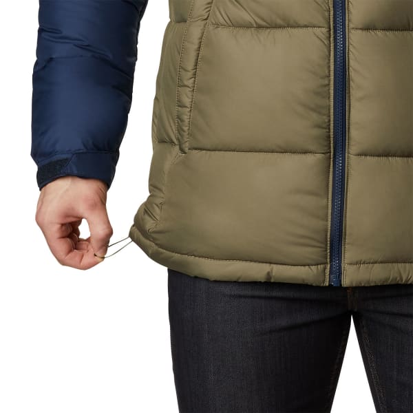 Doudoune ski COLUMBIA PIKE LAKE JACKET STONE GREEN, COLLEGIATE NAVY