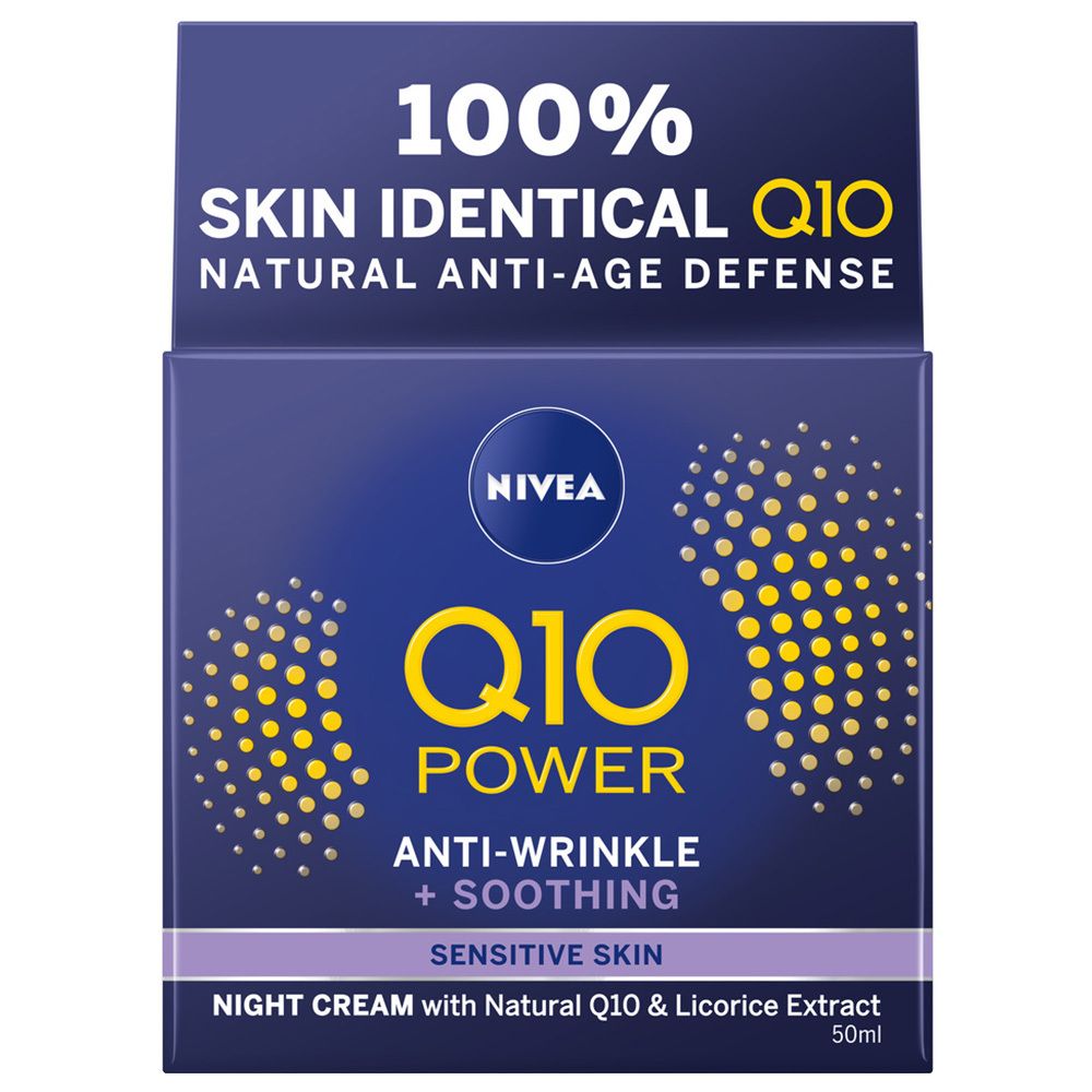 NIVEA® Q10 Power Anti-Falten + reduzierte Sensibilität Nachtpflege
