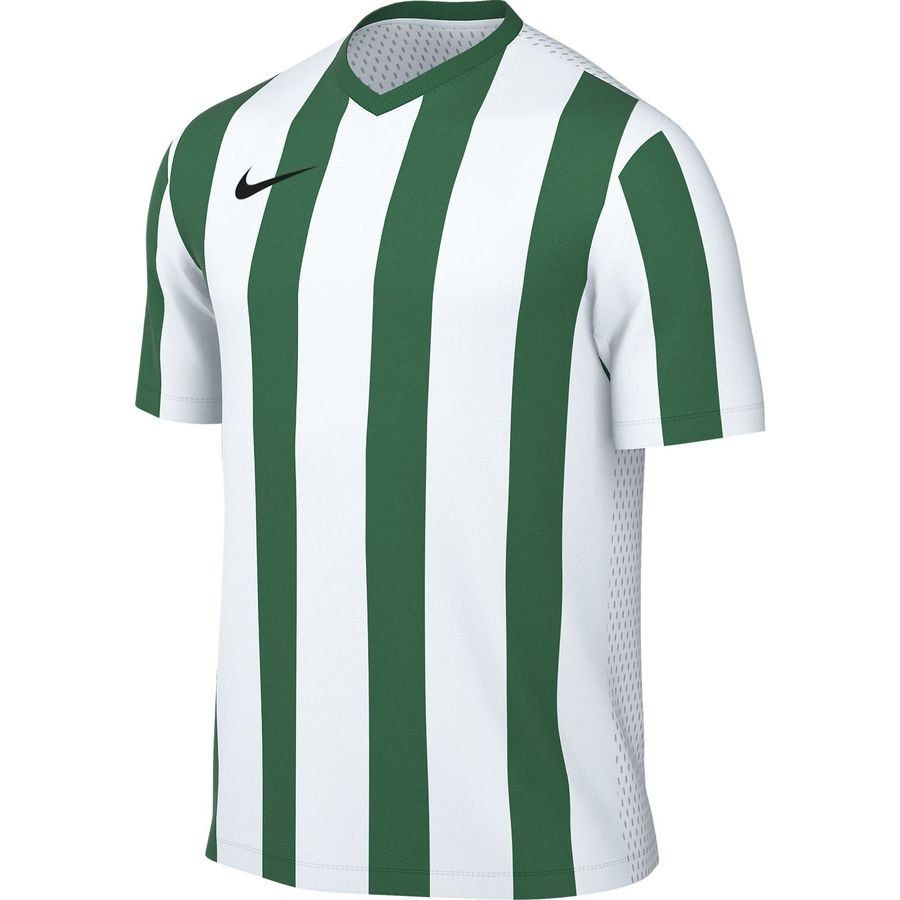 Nike Maillot Dri-FIT Striped Division V - Blanc/Vert/Noir