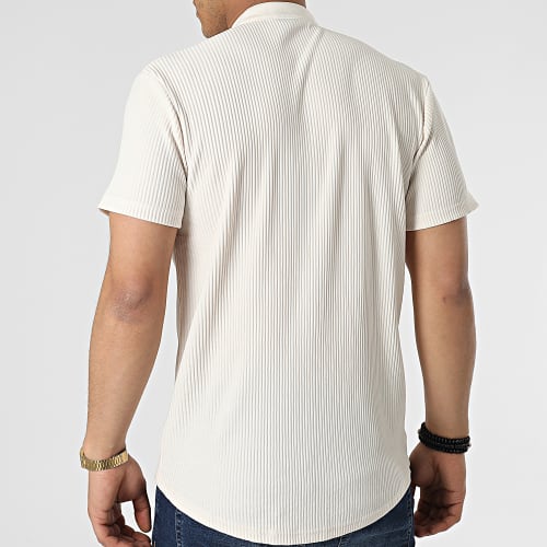 Chemise A Manches Courtes 2210223 Beige
