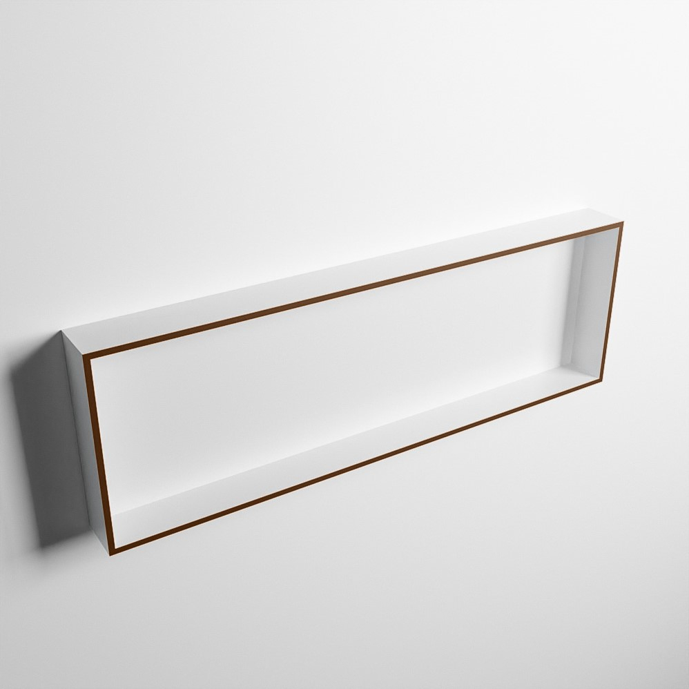 Mondiaz Easy nis 90x30x8cm 1 vak rust/talc