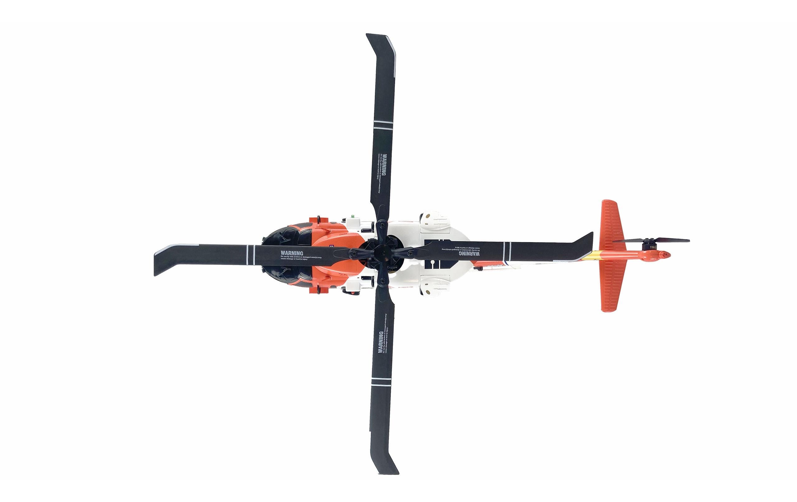 Helikopter UH60 Black Hawk Coastguard 6-Kanal, RTF<br>Pitchgesteuerter Sikorsky UH60 Transporthubschrauber