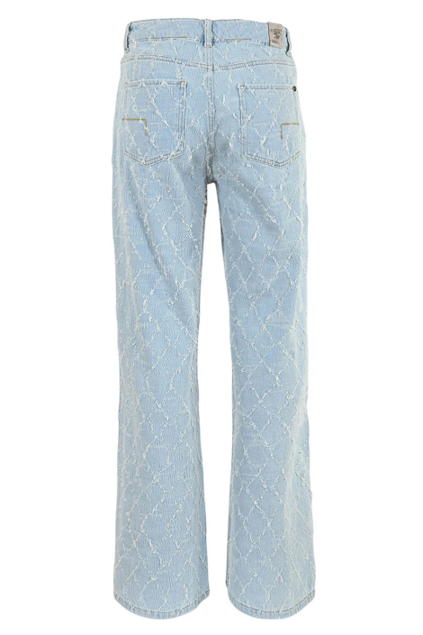 Dnm pure blauwe dames jeans
