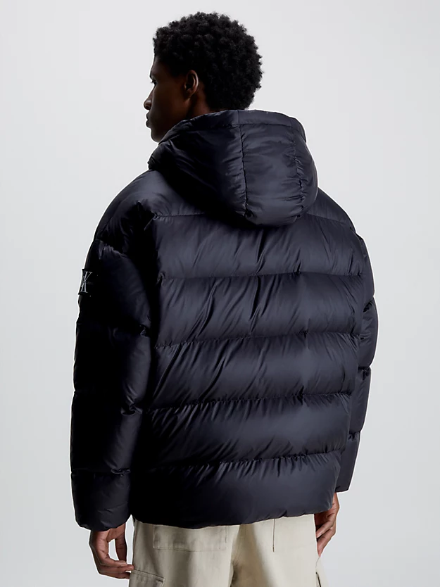 Jaqueta acolchoada de plumas oversized