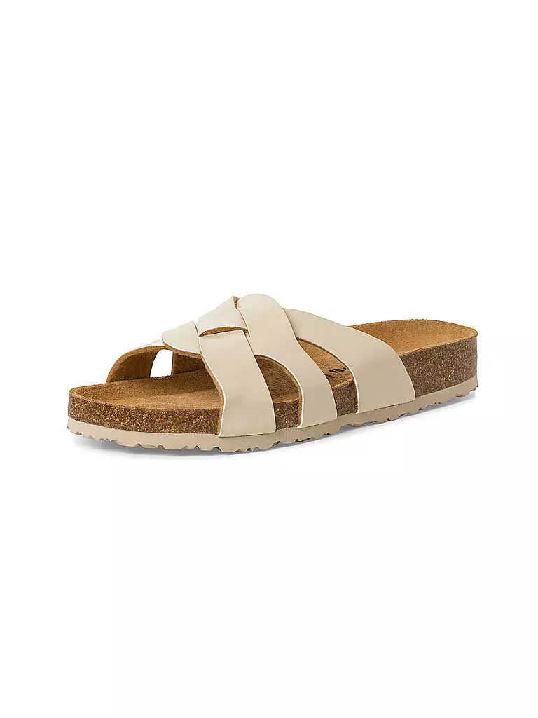 TAMARIS Sandalen - Pantoletten beige