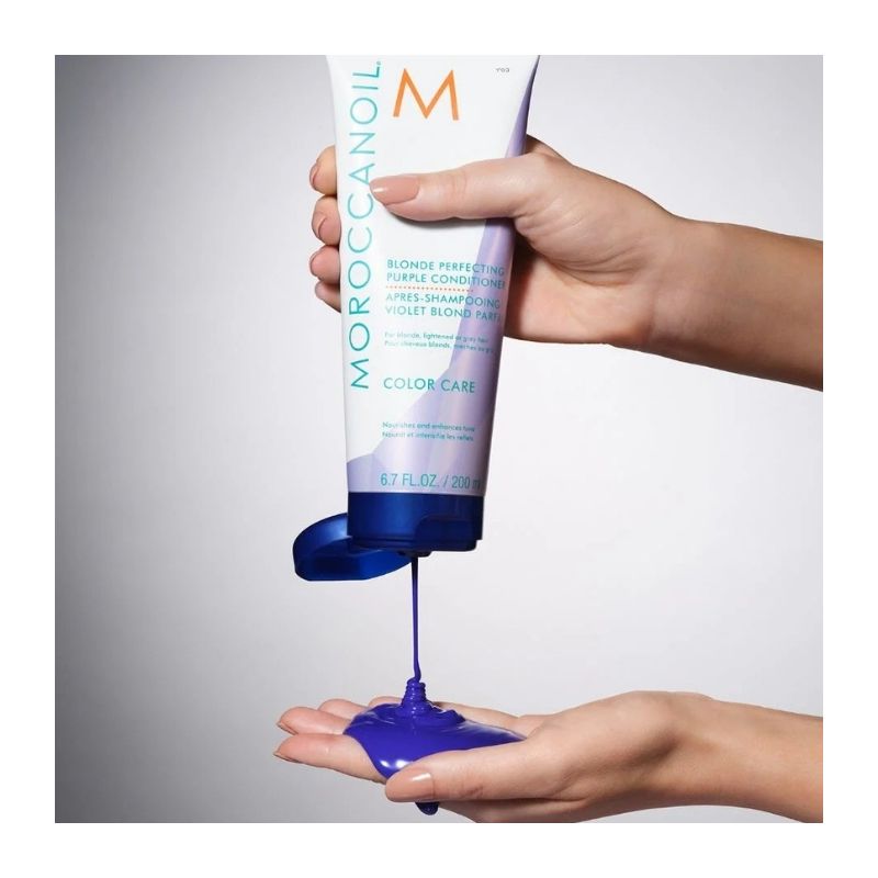 Après-Shampooing Violet Blond Parfait Moroccanoil 200ml