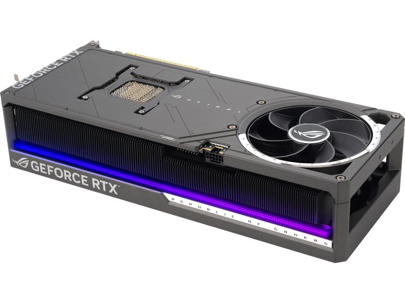 ASUS ROG Grafikkarte ROG Astral GeForce RTX 5090 32 GB OC E Gamer-Grafikkarte mit 32 GB GDDR7-Speicher, ermöglicht Auflösungen bis zu 8k