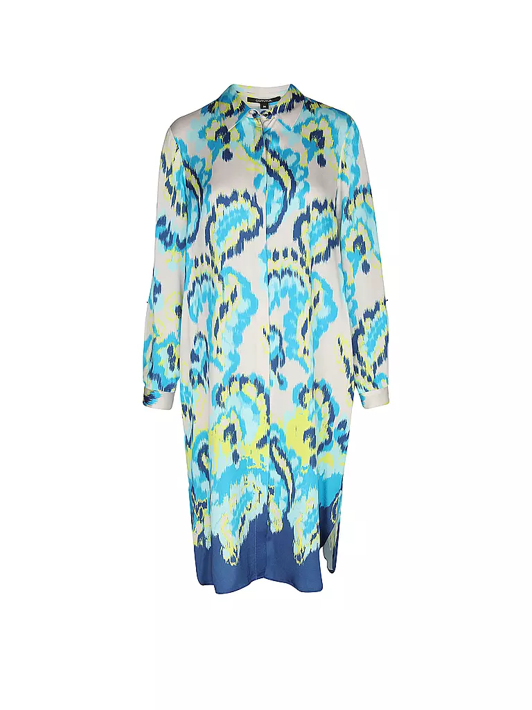 COMMA Midikleid blau