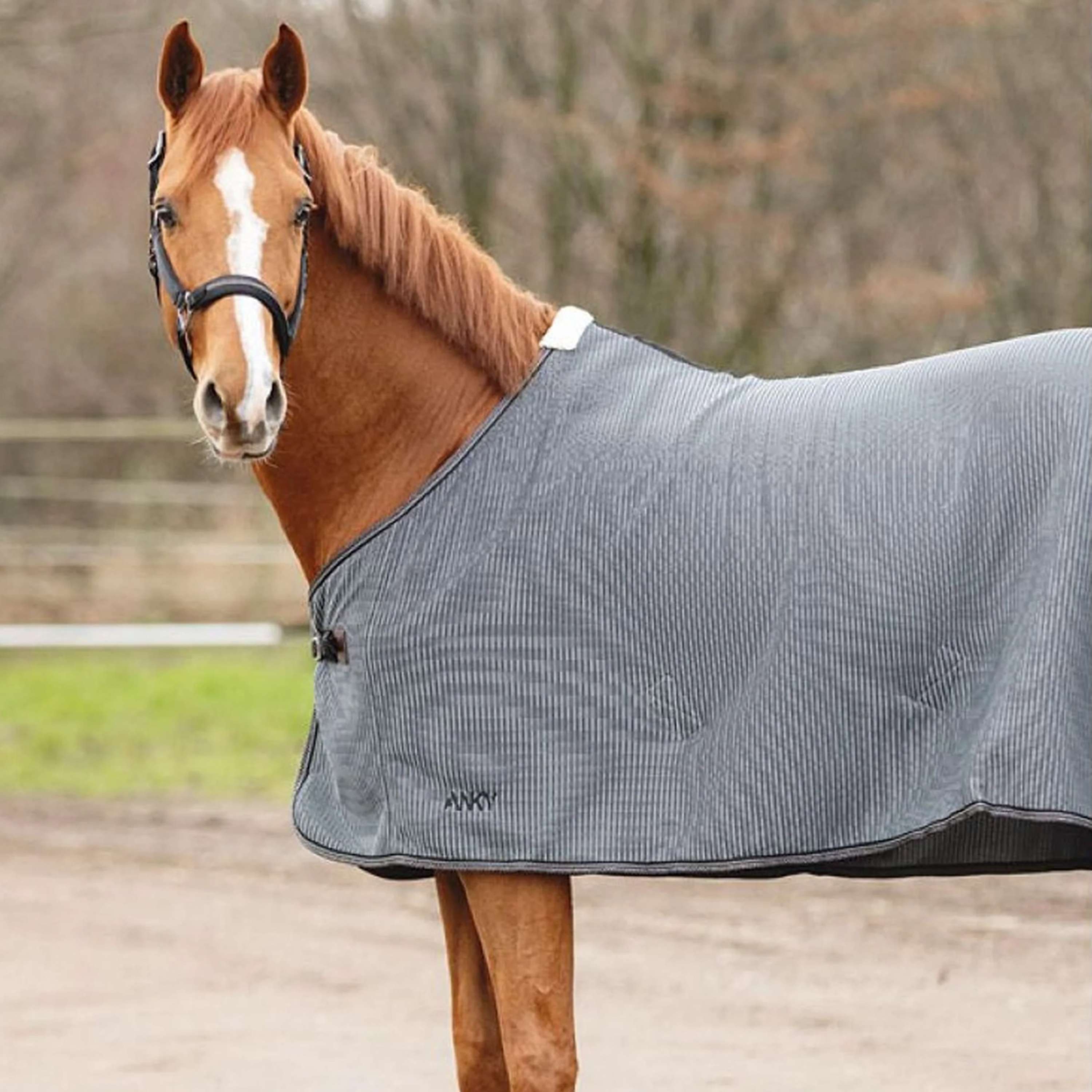 ANKY Zomerdeken ATB25004 Grey melee