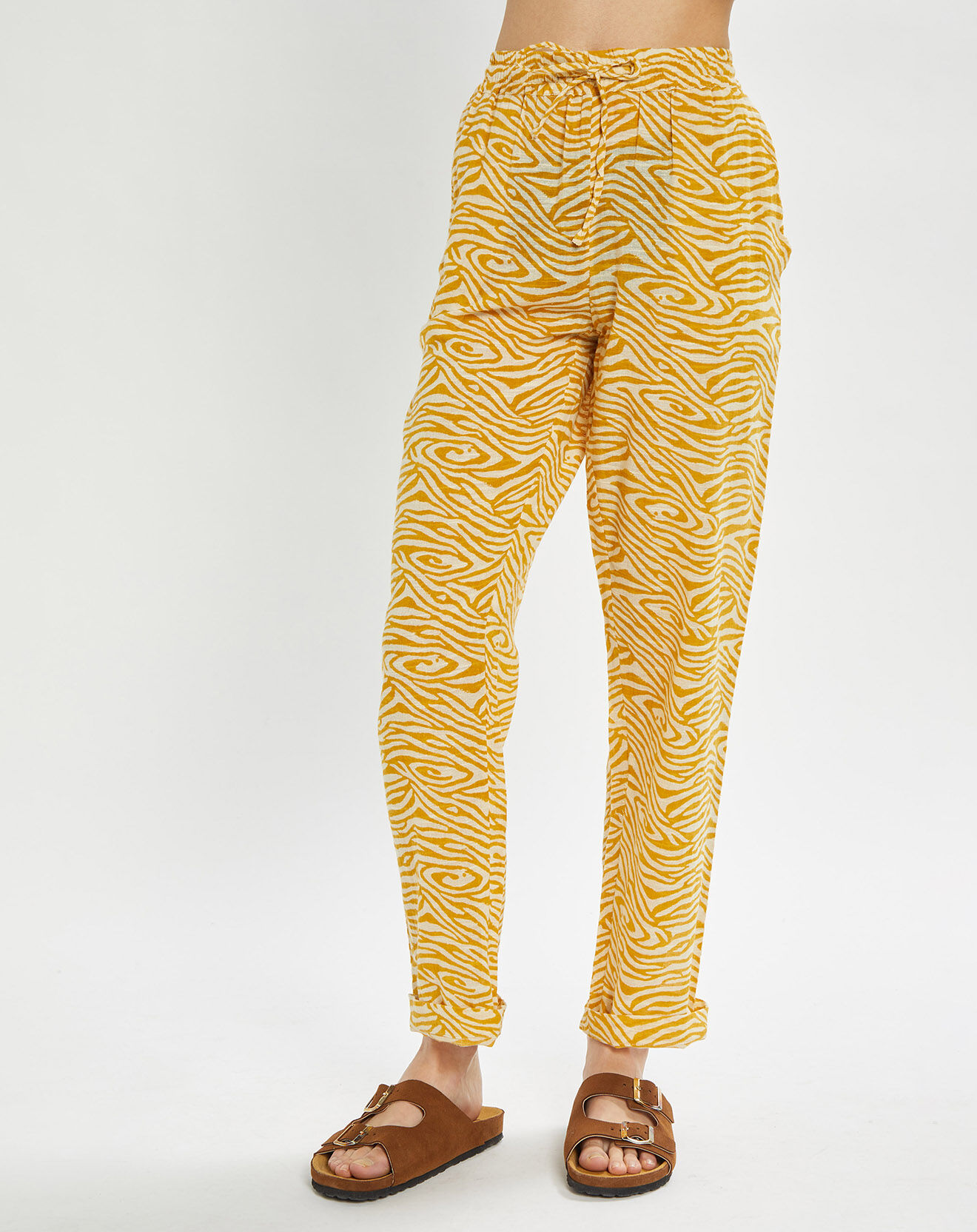 Stella Forest Pantalon droit Zaire ambre