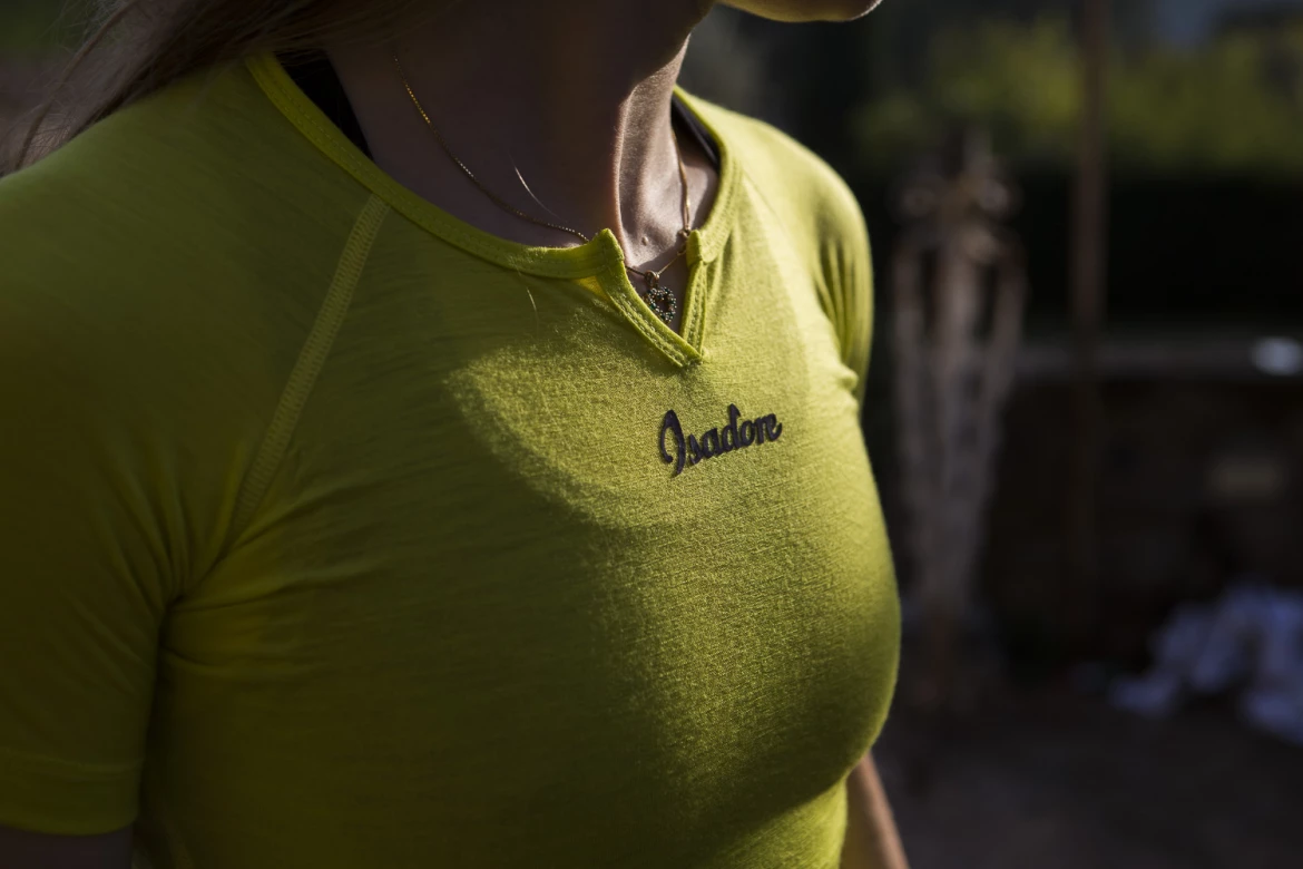Isadore Women's 100% Merino SS Baselayer Sulphur Spring