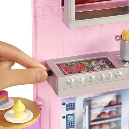 Barbie Kook & Grill Restaurant Pop & Speelset