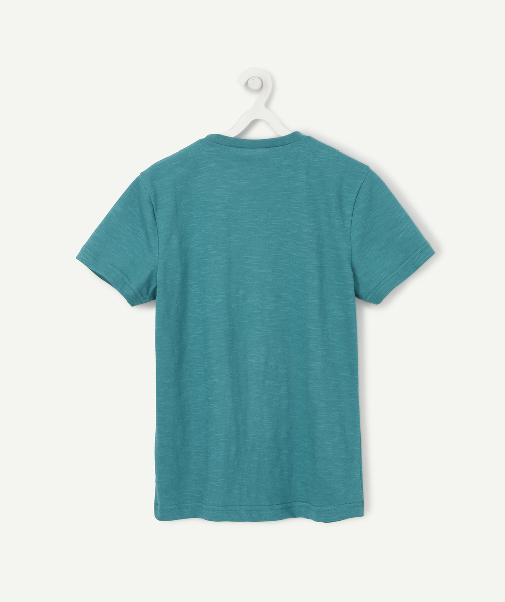 COSMIC VIBES- T-SHIRT VERT CAPRICORNE EN COTON BIO ENFANT