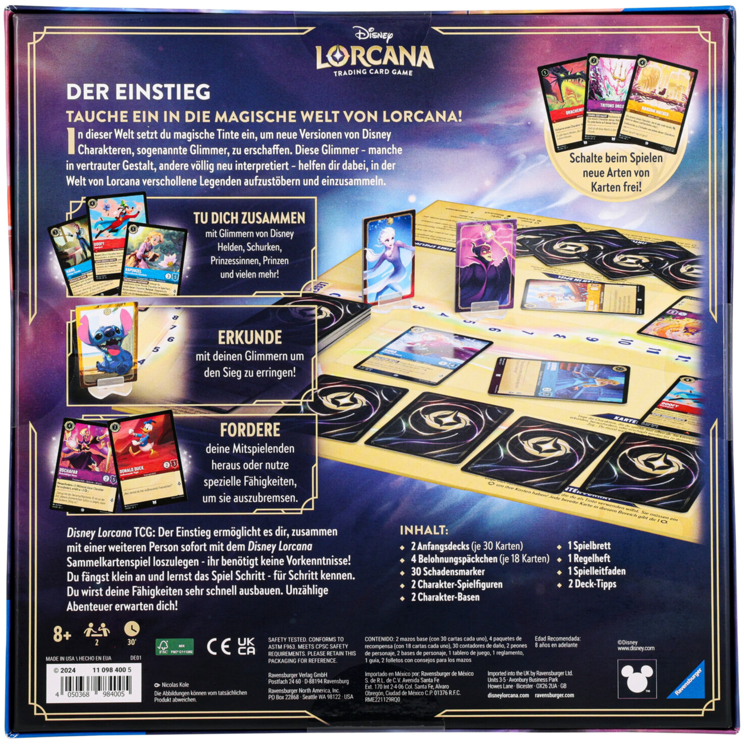 Ravensburger Disney Lorcana: Der Einstieg (Deutsch)