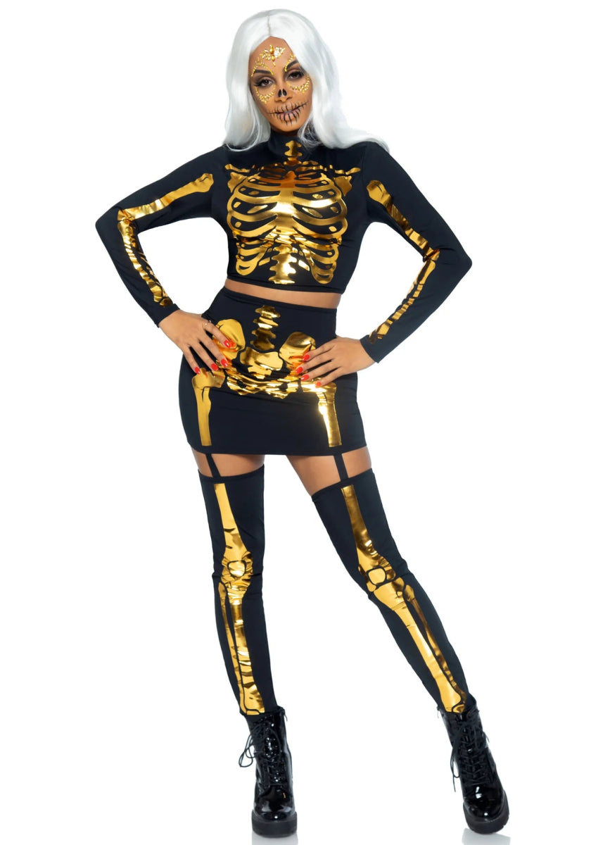 Halloween Kostuum Dames Skelet Leg Avenue