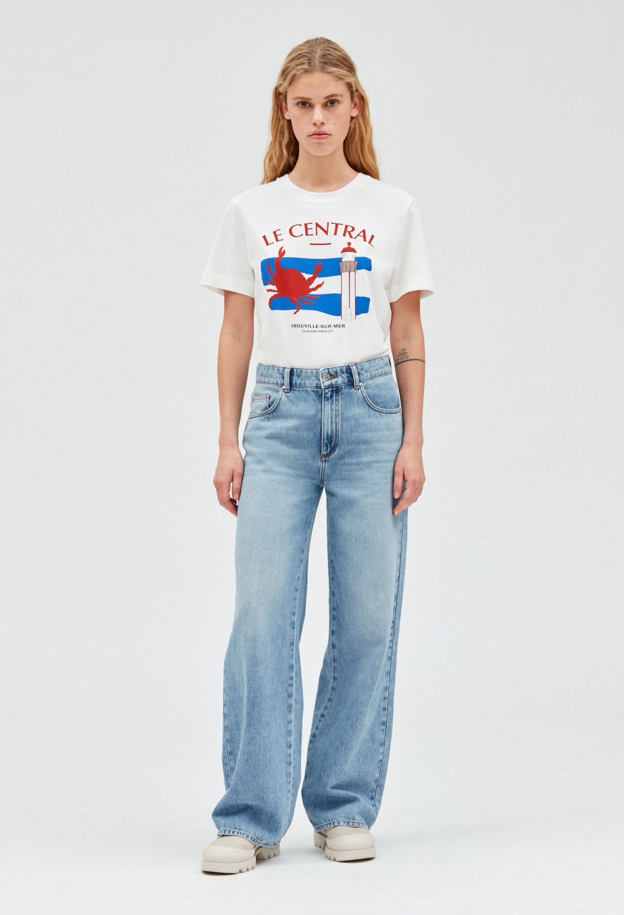 T-shirt Le Central ecru